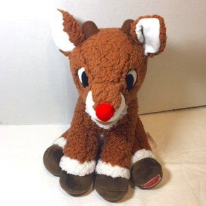 SeaWorld SOFT Plush Stuffed- Rudolph The Red Nosed Reindeer - 14''